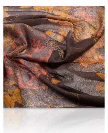 Палантин Унисекс W-ORNAMENT/BRN